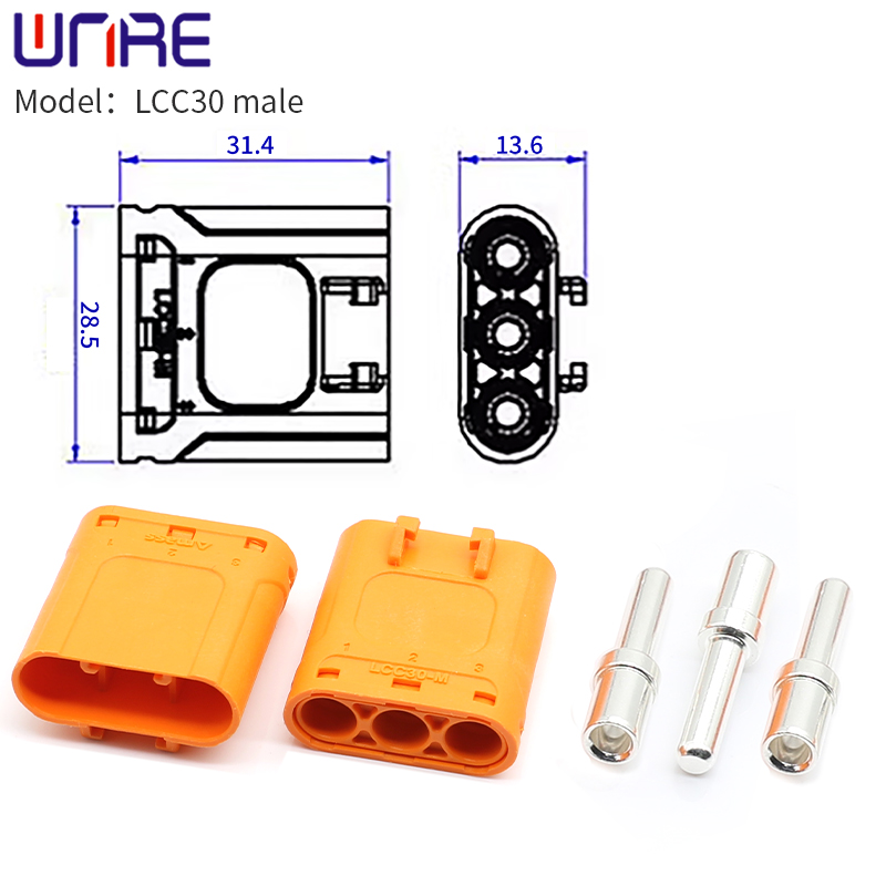 Amass 3PIN Plug LCC30