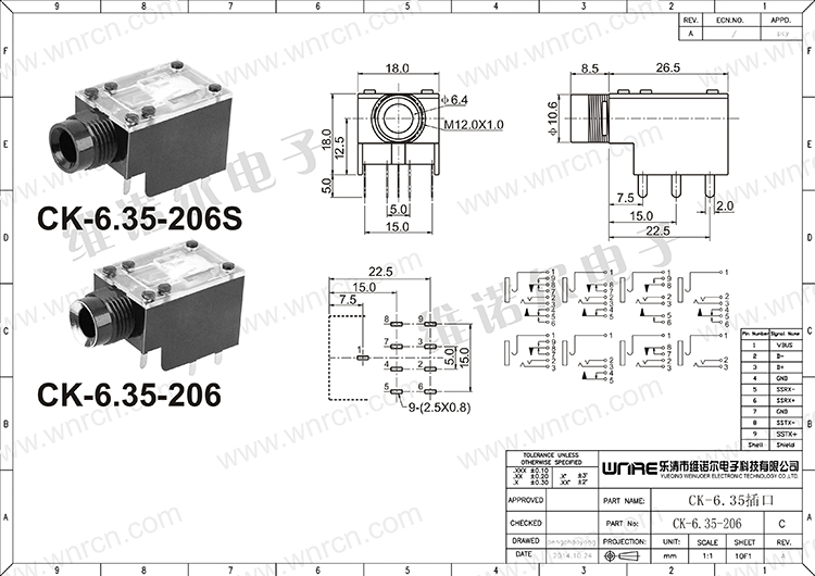 TSW-6.35-206