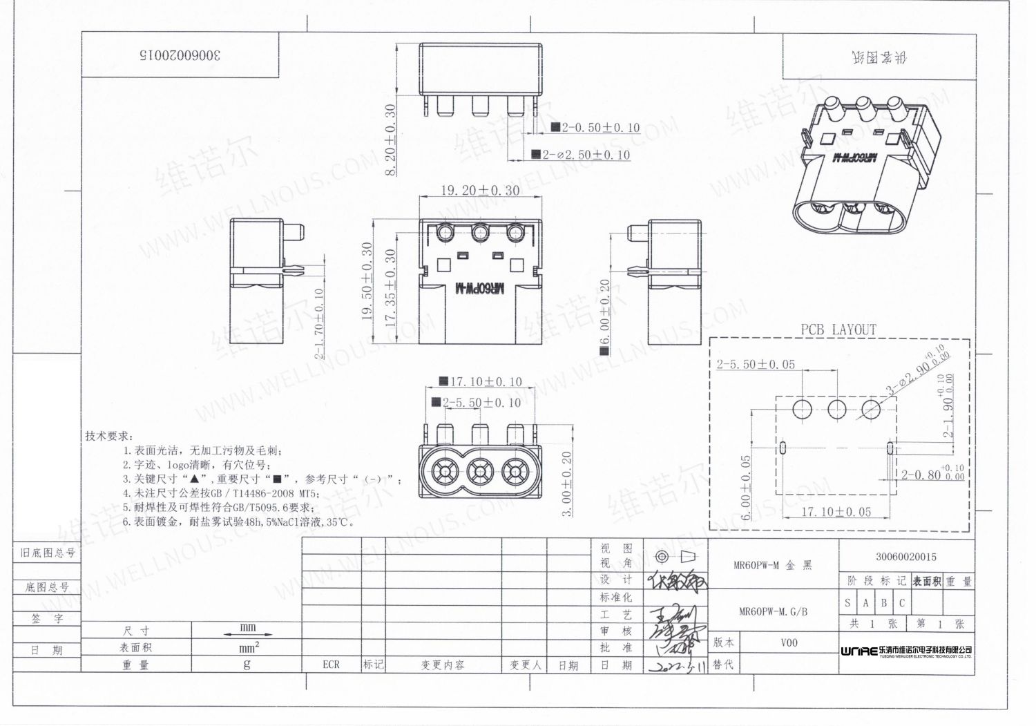 Saukewa: MR60PW-M