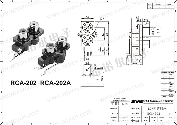 Saukewa: RCA-202