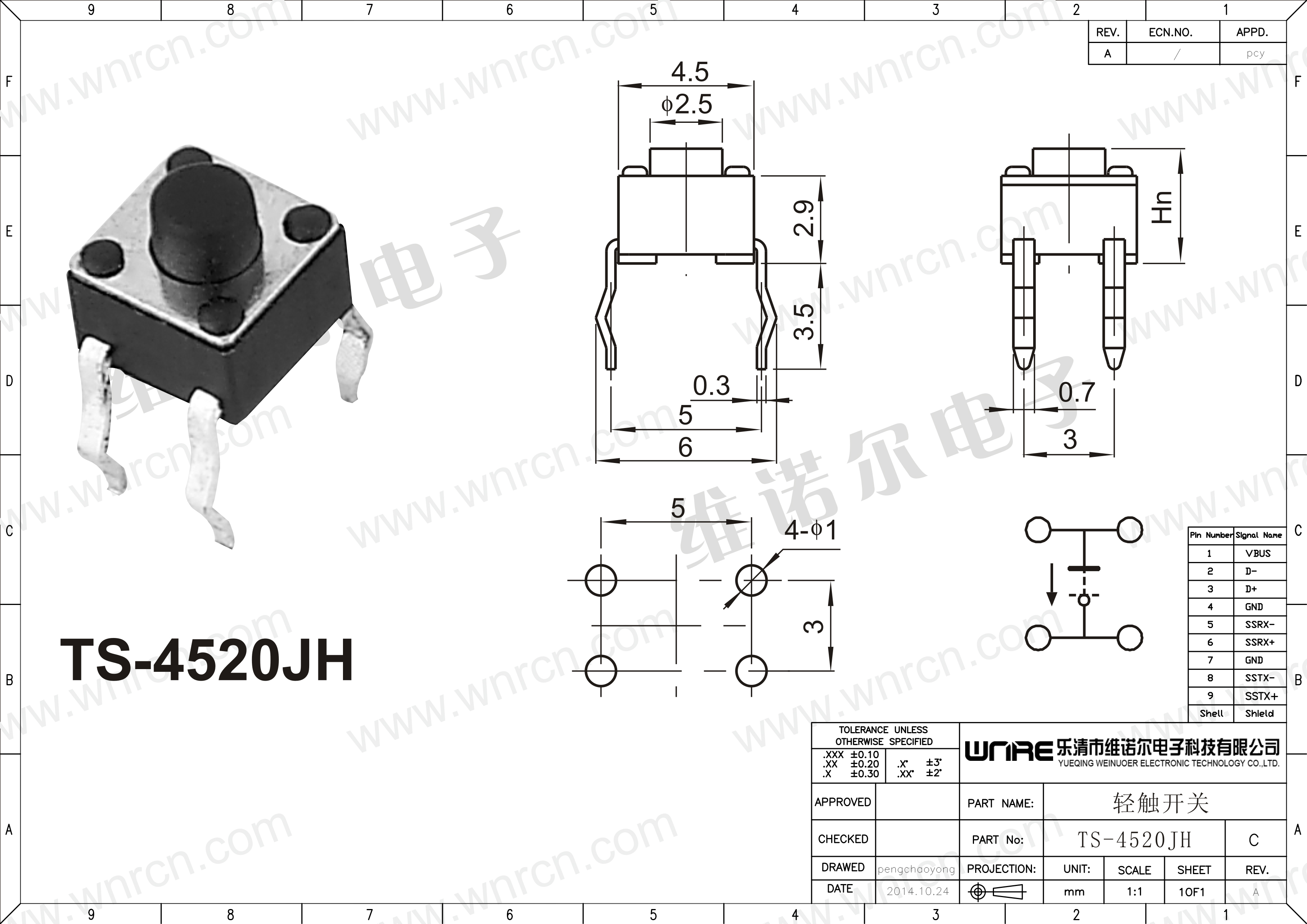 Mtengo wa TS-4520JH