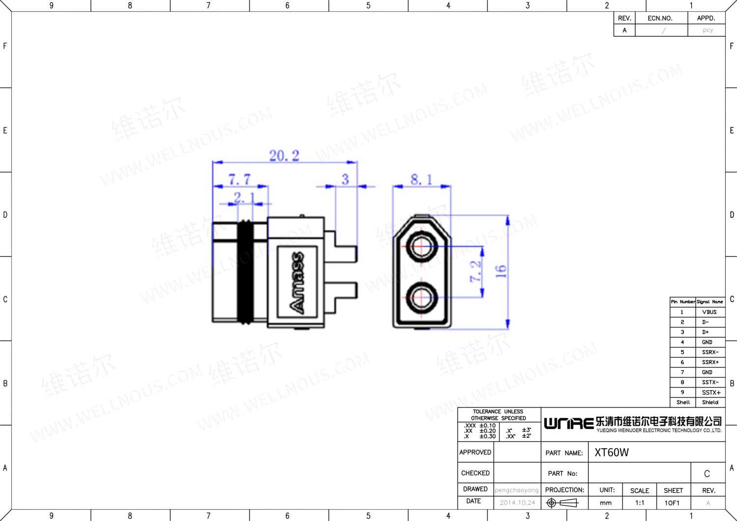 Saukewa: XT60W