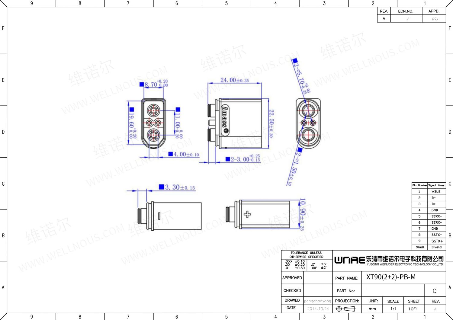 I-XT90(2+2)-PB-M