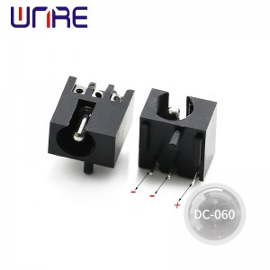 Multifunctional DC power socket Black DC-060