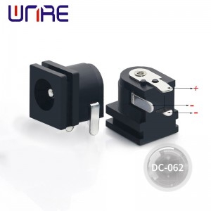 Dc-062 Three-pin DC power socket