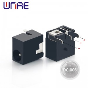 DC006 DC agbara sockets pese idurosinsin ati ki o gbẹkẹle lọwọlọwọ