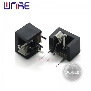 BLACK Female DC power connector DC 010