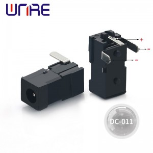 Conector de corrente nominal de alta resistencia DC hembra DC 011