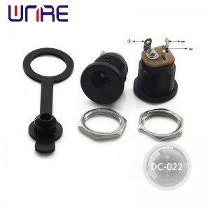 DC022 2,1 mm 2,5 mm DC захранващ жак Конектор