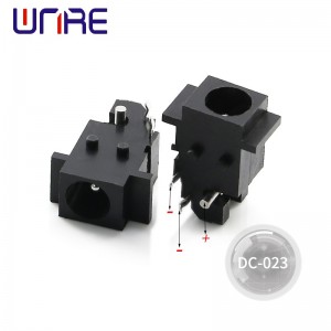 Itom nga DC5.5*2.1mm DC power socket Female panel I-install ang mga konektor DC-023