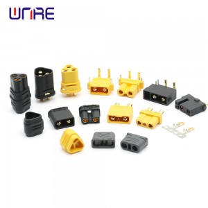 AMASS XT-30 Series Male/Female Anti-spark with Signal Probe Power Connector Airdrone spare parts Black/Yellow