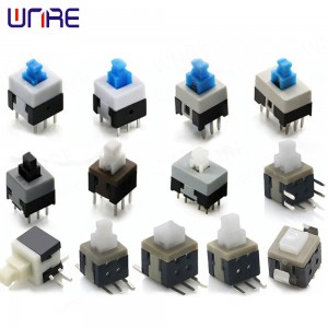 6Pin DPDT Plastic Momentary PCB 2 Step Push Button Mini Switch