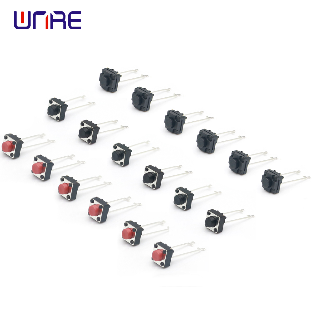 factory low price Seat Heater Switch - Tact Switch 6*6*5 Middle 2 Pin Long Feet 13.5mm Momentary Tactile Push Button Switches – Weinuoer