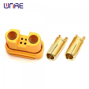 Adaptador de resistencia de conector de enchufe AS150U(2+4)-F chapado en oro