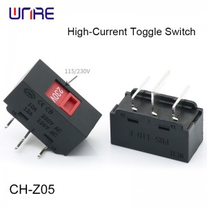 CH-Z05 3 Vertical Pin Toggle Switch 115V 230V Dual Voltage 2 Position for Precision Instruments and Medical Equipment