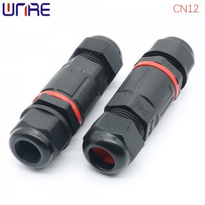 IP68 Circular Joint Splicer 2/3 Pin CN12 Connector Quick Cable Waterproof