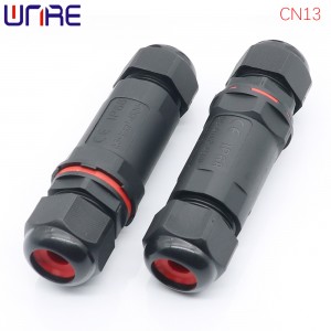 Waterproof Wire Connector 2/3/4/5 Pin Electrical Screw Power Cable Connector CN13