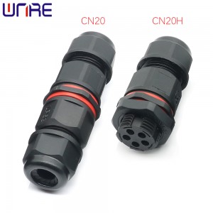 CN20 IP68 Mabomire Cable Asopọ Electrical ebute Adapter Waya Asopọ