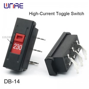 DB-14 3 Vertical Pin Heavy Duty Toggle Switch 115V 230V Dual Voltage for Industrial Machinery and Power Generators