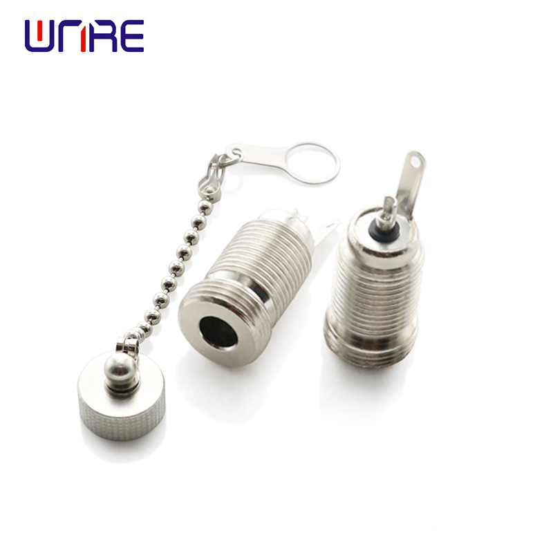 China wholesale Waterproof Toggle Switch - DC-099 Double Position Screw Pitch DC Power Jack Socket Female Panel Mount Connector Metal DC099 – Weinuoer
