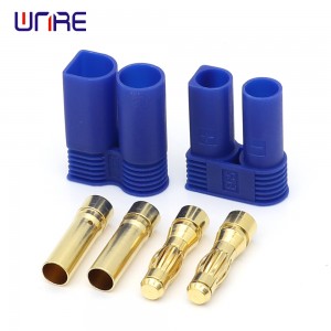 AMASS EC5 Banana Plug Bullet Connector for RC Plane Aeromodelling Airdrone atsarginės dalys RC Lipo Battery Blue