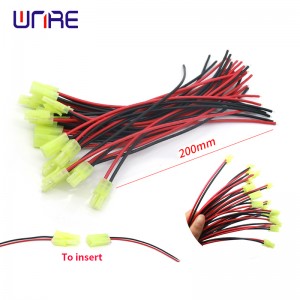 Discountable price China Supply EL Connector Wire Harness Cable Spacing 4.5mm Connector Male Female Air Butt Plug EL4.5 Terminal LED Line Cable Wiring Harness