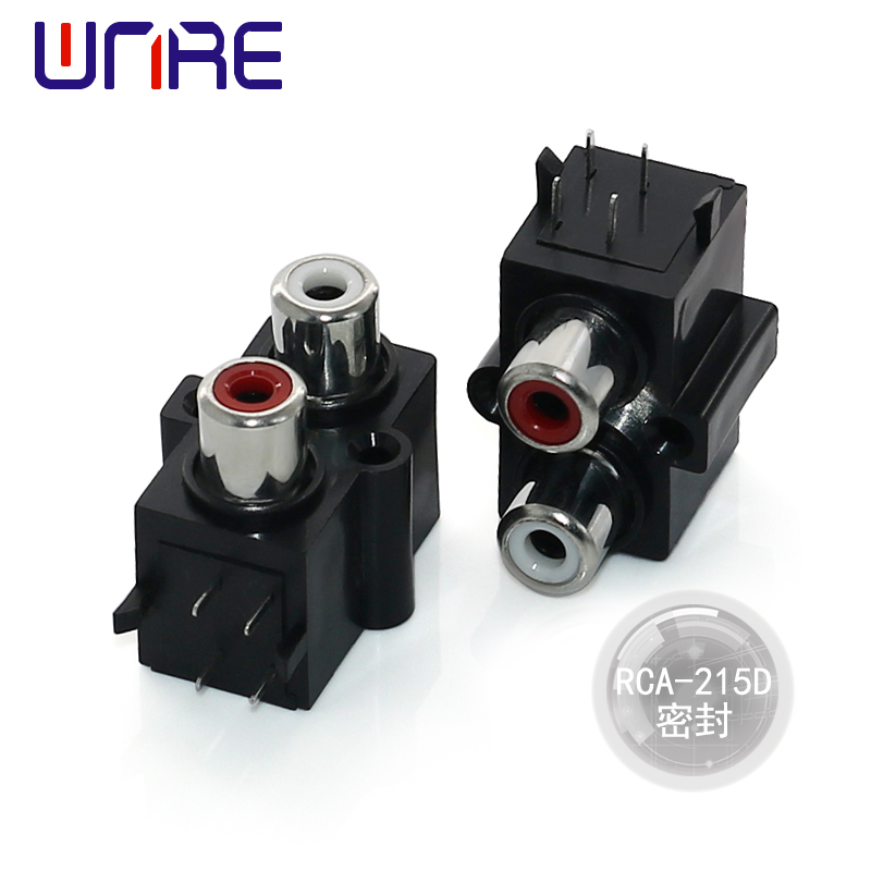 China High Quality RCA Socket RCA Connector Female Pcb Mount Cable