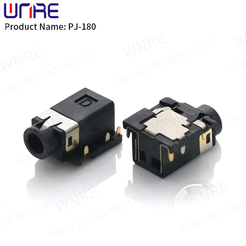 PJ-179/PJ-179A/PJ-180/PJ-353/PJ-353B ​​Awọn ẹya ẹrọ Iwe akiyesi 3D Yika Sitẹrio Agbekọri Socket Socket SMD DIP