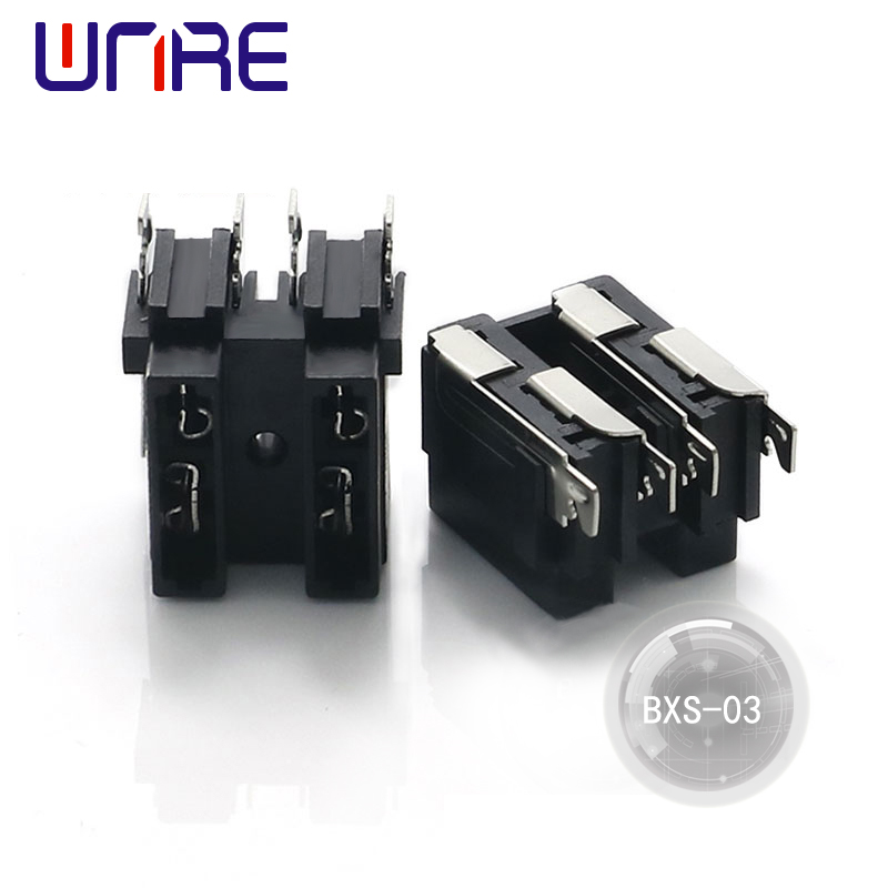 BXS-03  5*20mm Insurance Tube Socket Cylindrical Tube Fuse Holder PCB Panel Mount Made In China