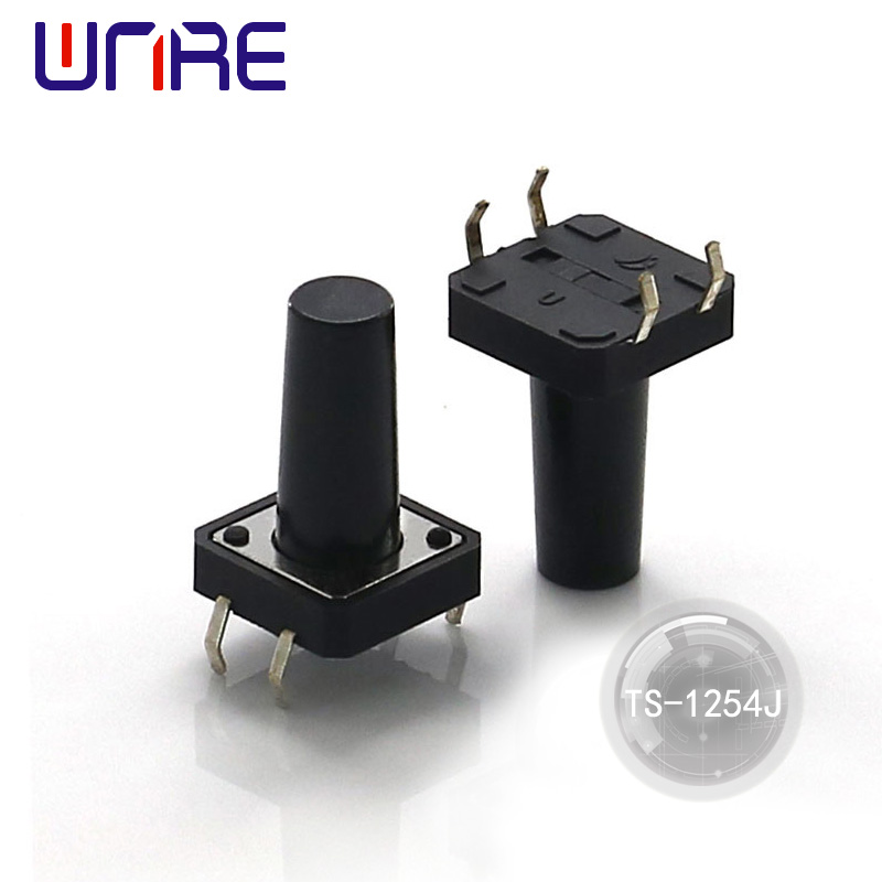 Wholesale TS-1254J  DIP 4P Tact Switch 12*12mm Push Button Switch