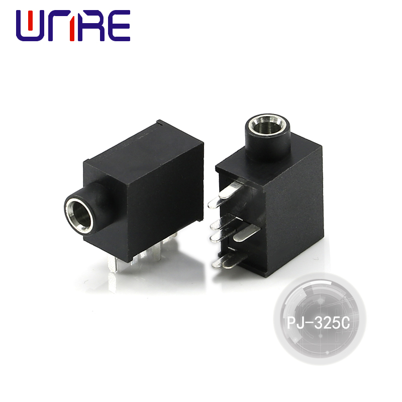 PJ-325C/PJ-325m 3.5MM 3D Sitẹrio Audio Socket 3.5 Agbekọri ikanni Meji 5 Asopọ Yipada Pin (PIN) Fun Iwe akiyesi