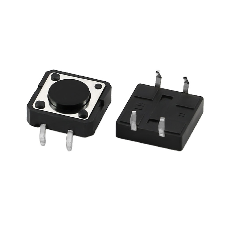 Gyári közvetlen értékesítés TS-1251J DIP 4P Tact Switch 12*12mm nyomógombos kapcsoló