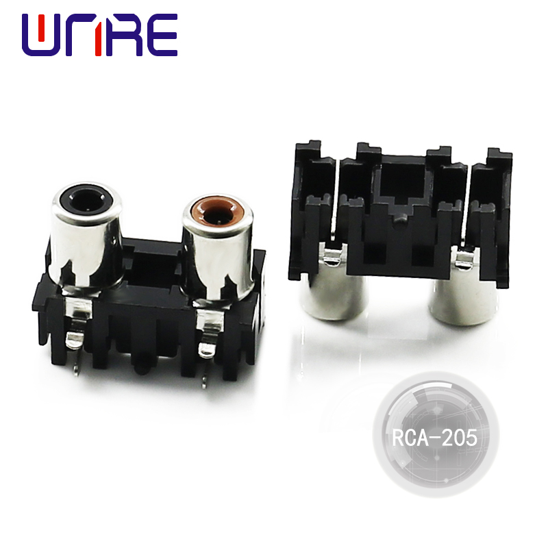 High Quality RCA Socket RCA Connector Wahine Pcb Mount Cable Connector No DVD/TV/CCTV/Home Theatre System/Audio/Video