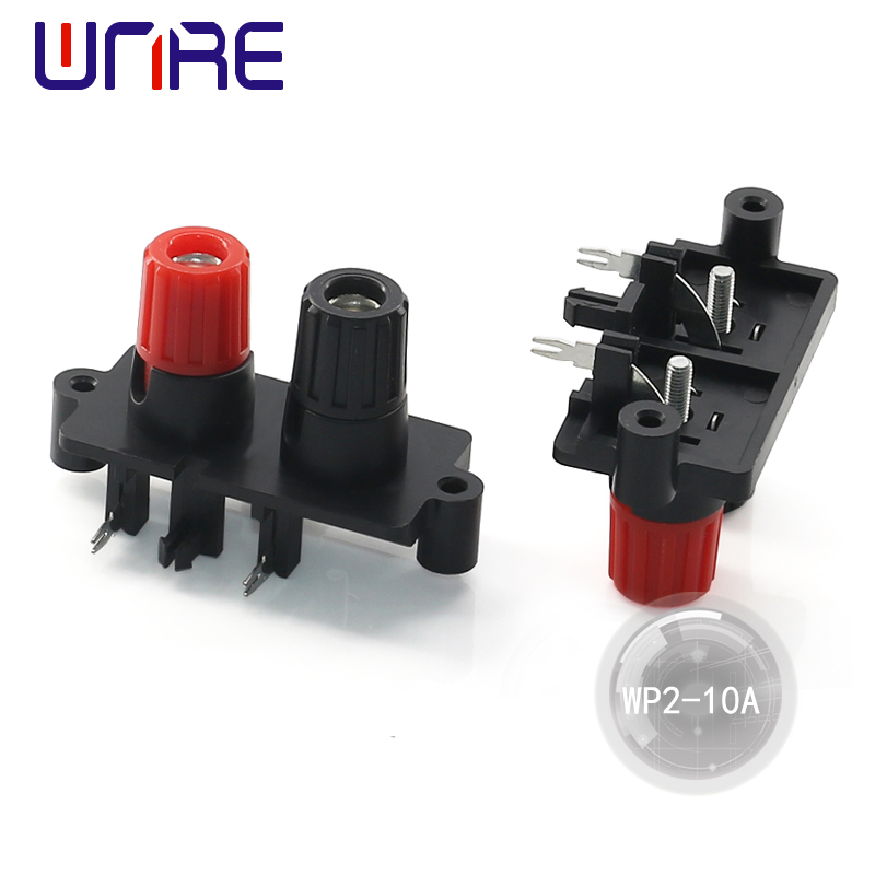 China WP2-5 WP2-7 Plastic 2 Positions Connector Terminal Push In