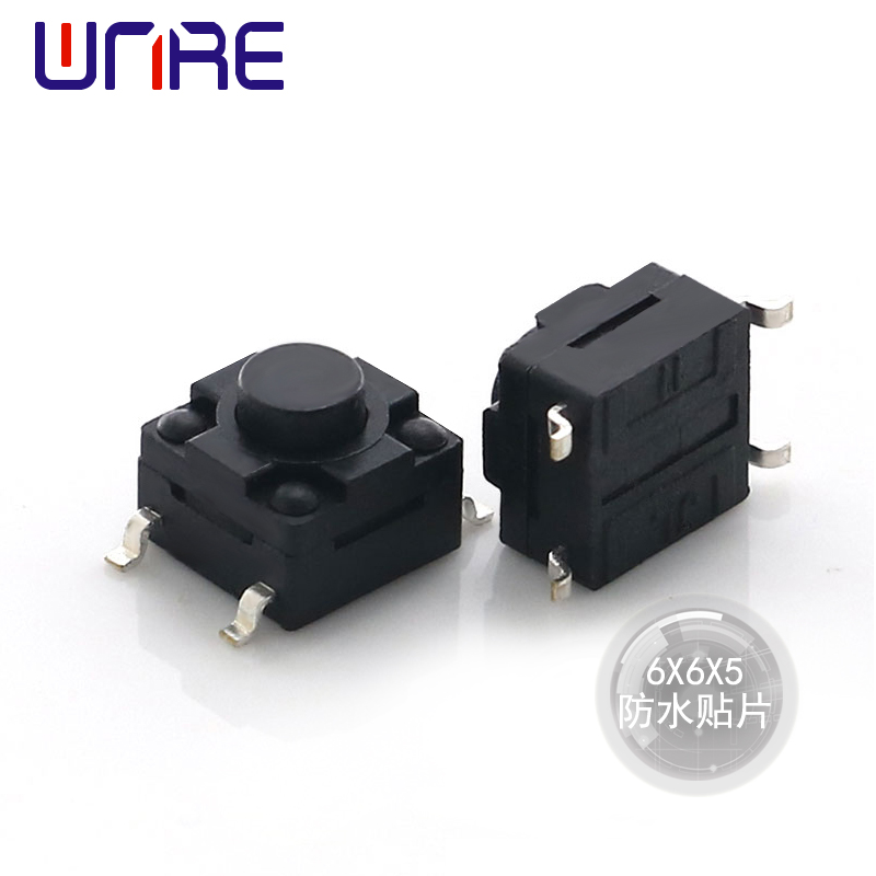 Wholesale Waterproof Tact Switch SMT 6 * 6 * 5mm Pouse Bouton Bouton