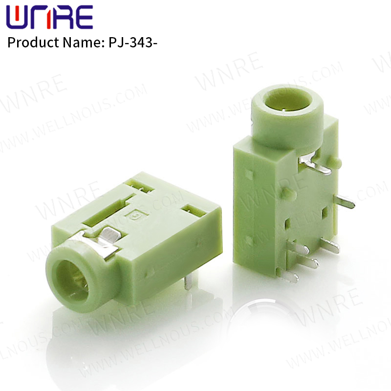 PJ-343/PJ-343A/PJ-343D 3.5MM 3D Stereo Audio Socket 3.5 Dual Channel Headset 6 Pin Connector Connector (PIN)