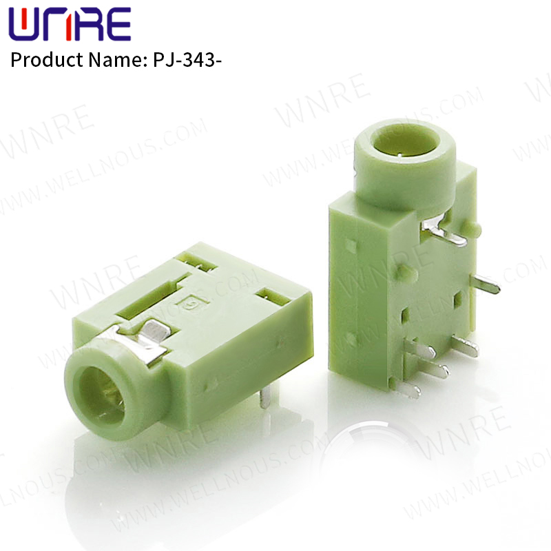 PJ-343/ PJ-343A/PJ-343D 3.5MM 3D Sitẹrio Audio Socket 3.5 Meji ikanni Agbekọri 6 Pin Yipada Asopọmọra (PIN)