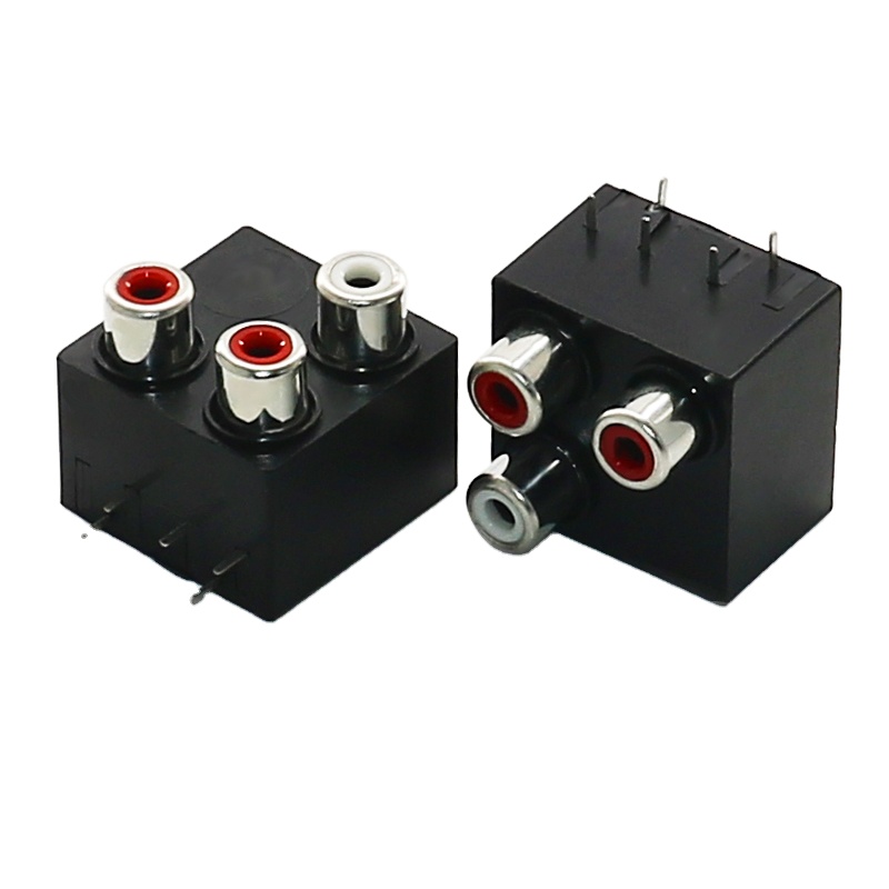 Kwalità Għolja RCA Socket RCA Konnettur Femminil Pcb Mount Cable Konnettur Għal DVD/TV/CCTV/Sistema Home Theater/Awdjo/Vidjo