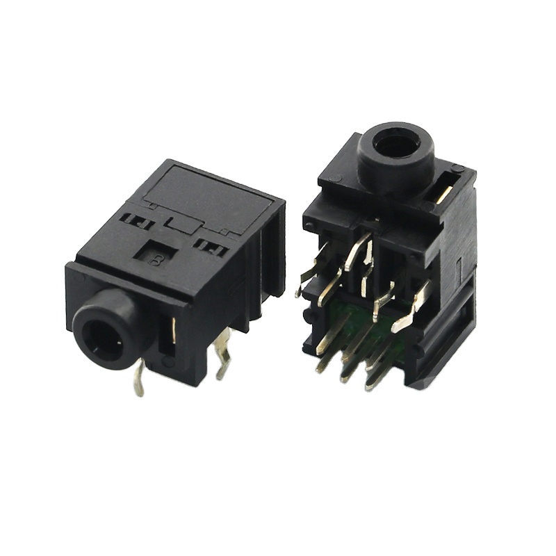 PJ-317A/PJ-317B Computer Notebook Accessories 3D Surround Stereo Headphone Socket Connector SMD DIP