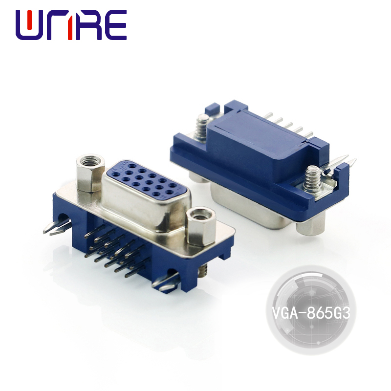 Wholesale VGA-865G3 15P Male D-sub Solder Connector Through Hole VGA Connector