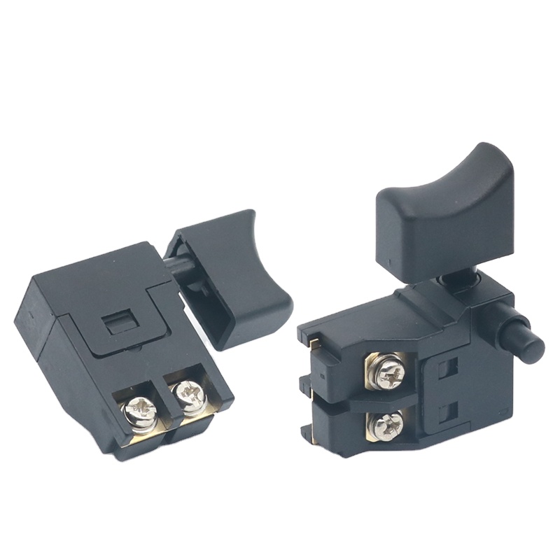 WNR01-3 Mini Interruttore di Strumenta Elettrica Pulsante Trigger di Controllo di Velocità per Smerigliatrice Angulare Martello Elettrico Accessori per l'equipaggiamento di perforazione a percussione