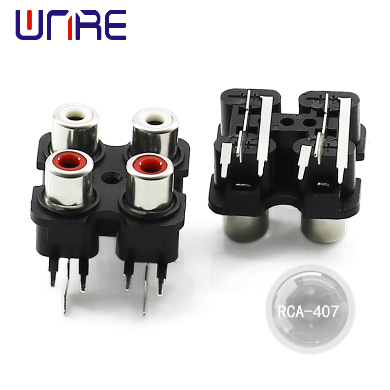 Wholesale RCA Connector Female Pcb Mount Cable Connector For DVD/TV/CCTV/Home Theatre System/Audio/Video