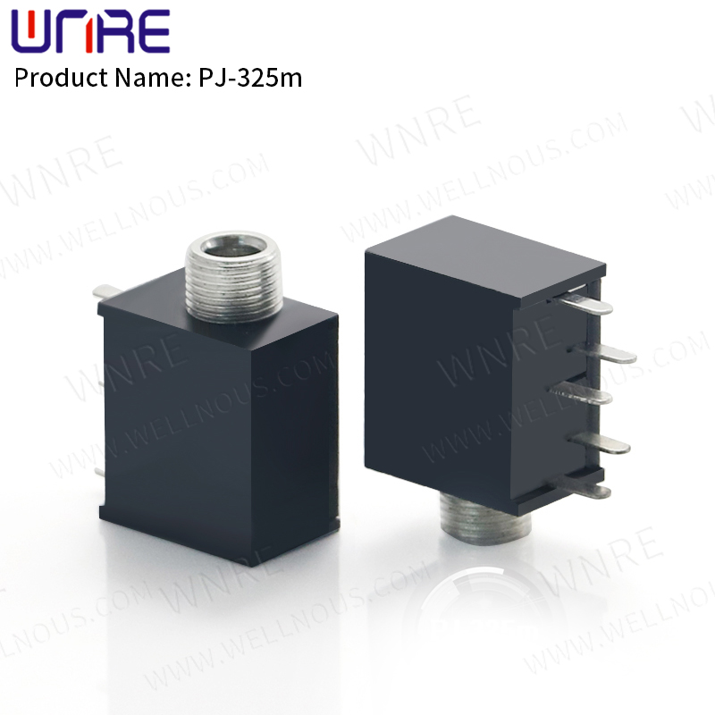 PJ-325C-1/PJ-325m/PJ-352 3.5MM 3D Stereo Audio Socket 3.5 Dual Channel Headset 5 Pin Switch Connector (PIN)