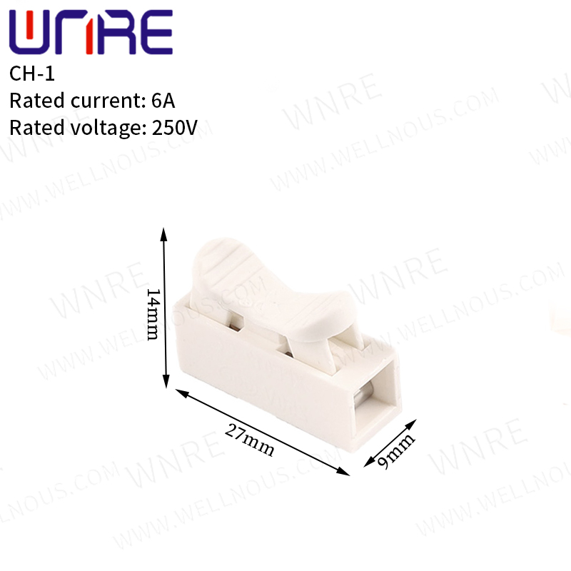 CH-1 Spring Wire Quick Connector 1P Electrical Cable Terminals Wire Connectors Quick Splice Lock Wire Terminal