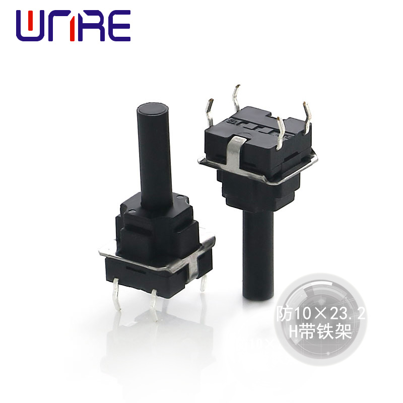 China Factory Waterproof With Iron Stand Tact Switch DIP 10*10*23.2mm Push Button Switch