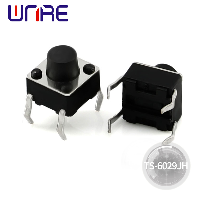 Өндөр чанартай TS-6029JH DIP 4P Tact Switch 6*6mm товчлуурын унтраалга