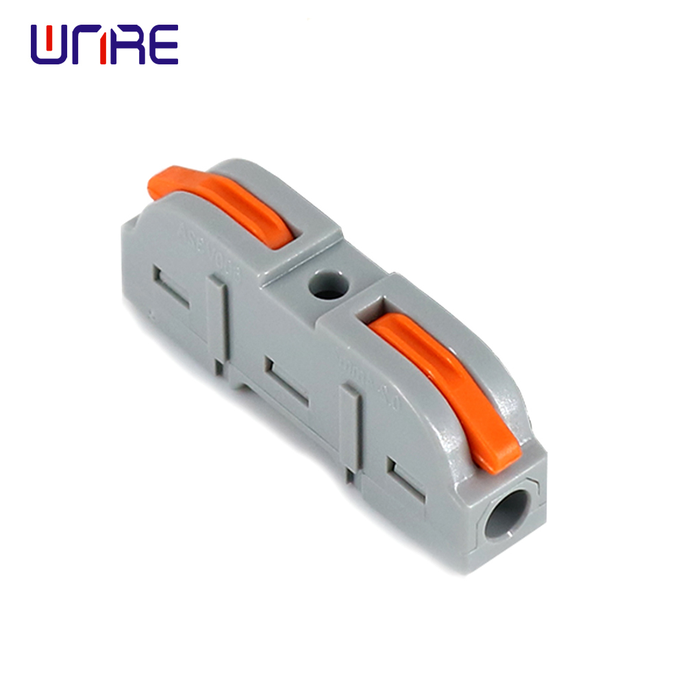 China PCT-222 Rated Voltage 450V Push-in Connectors Series Electrical  Supply Quick Connect Terminal Connector Manufacturer and Supplier