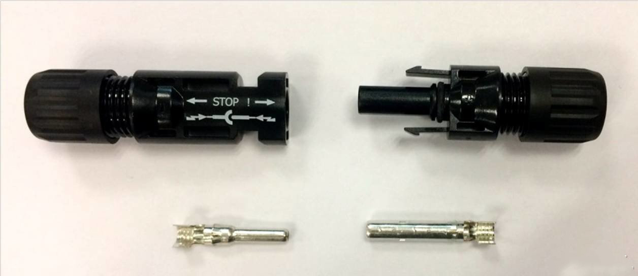 Solar photovoltaic connector MC4