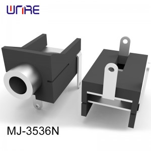 MJ-3536N AUDIO JACK threaded bushing internal tip switch
