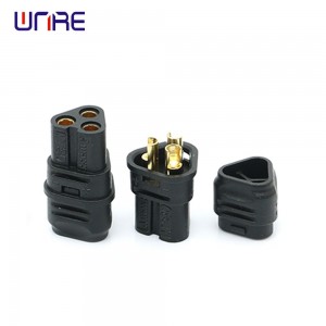 Conector de enchufe MT30-M con conxunto de vaina